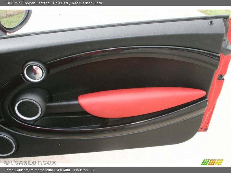 Chili Red / Red/Carbon Black 2008 Mini Cooper Hardtop