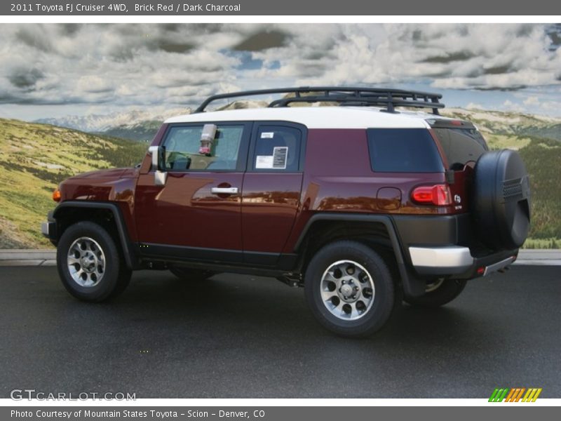 Brick Red / Dark Charcoal 2011 Toyota FJ Cruiser 4WD