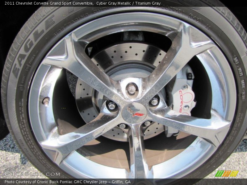  2011 Corvette Grand Sport Convertible Wheel