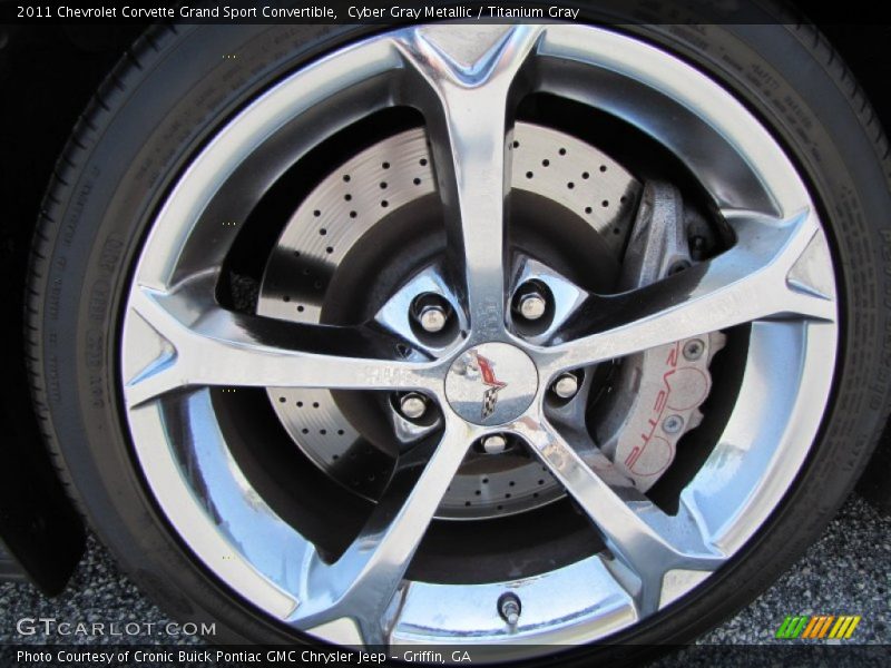  2011 Corvette Grand Sport Convertible Wheel
