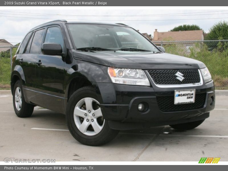 Black Pearl Metallic / Beige 2009 Suzuki Grand Vitara XSport