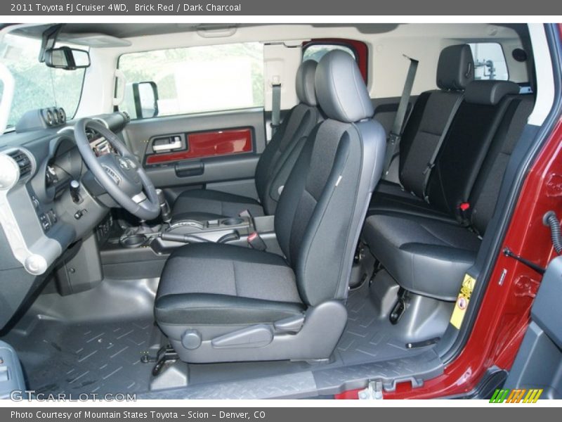 Brick Red / Dark Charcoal 2011 Toyota FJ Cruiser 4WD