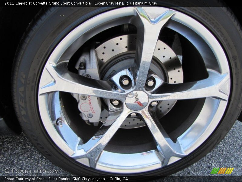  2011 Corvette Grand Sport Convertible Wheel