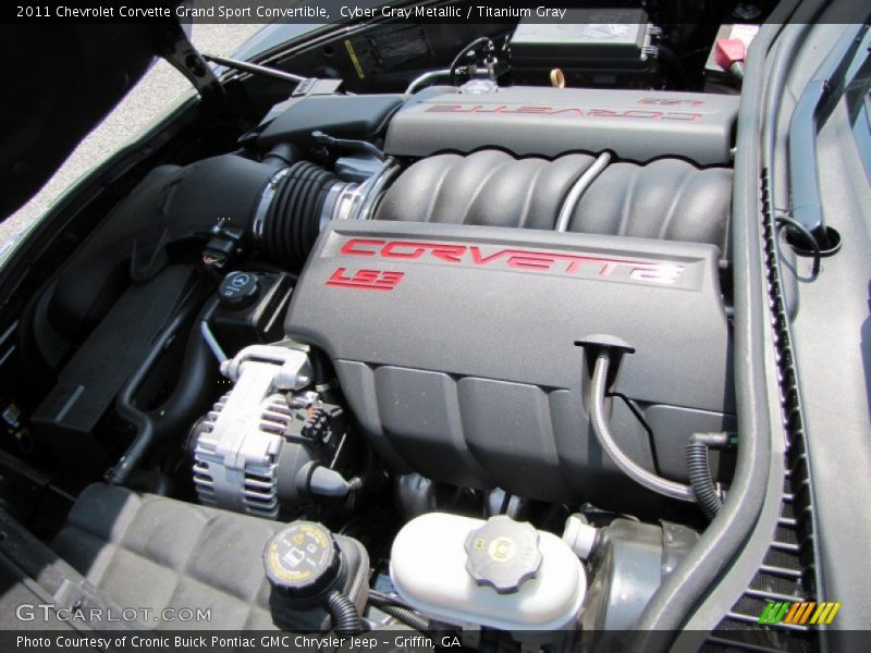  2011 Corvette Grand Sport Convertible Engine - 6.2 Liter OHV 16-Valve LS3 V8