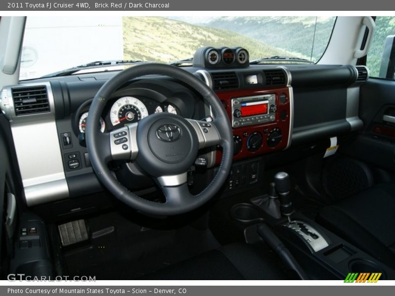 Brick Red / Dark Charcoal 2011 Toyota FJ Cruiser 4WD