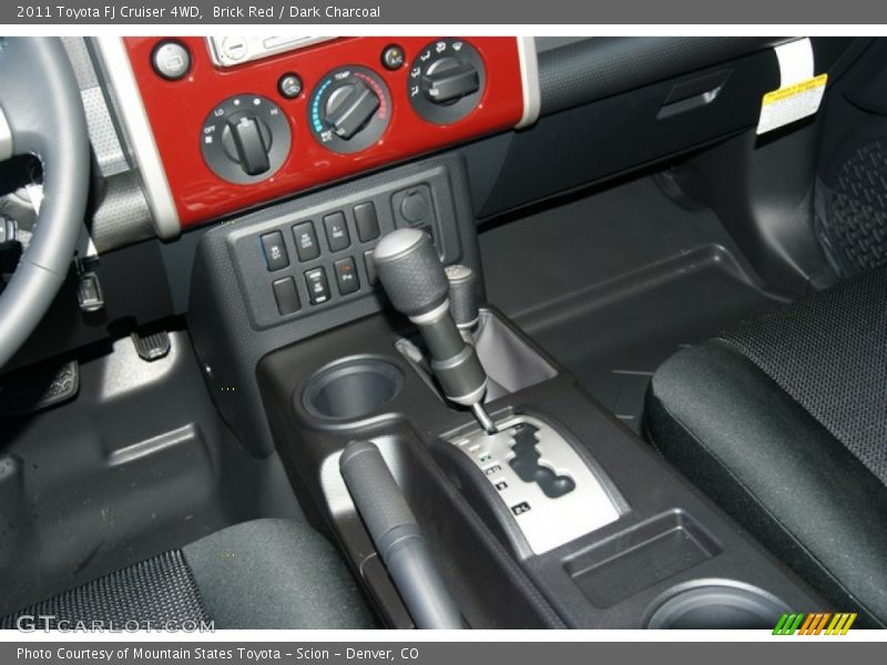 Brick Red / Dark Charcoal 2011 Toyota FJ Cruiser 4WD