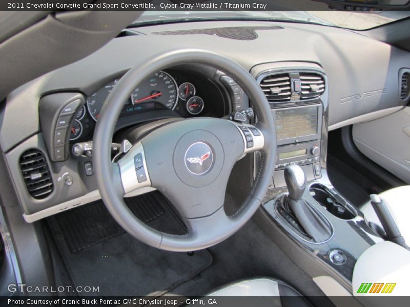 Dashboard of 2011 Corvette Grand Sport Convertible