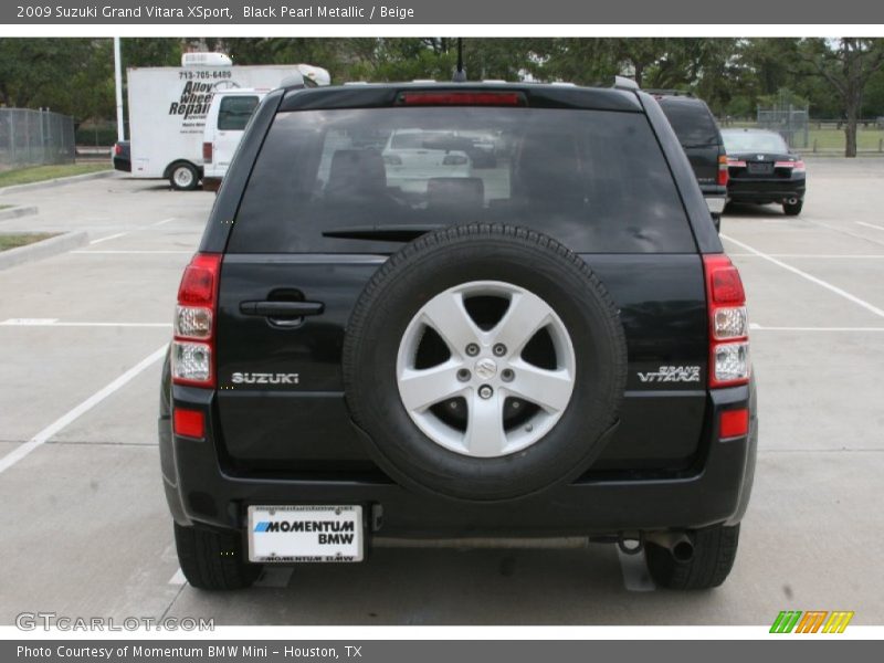Black Pearl Metallic / Beige 2009 Suzuki Grand Vitara XSport