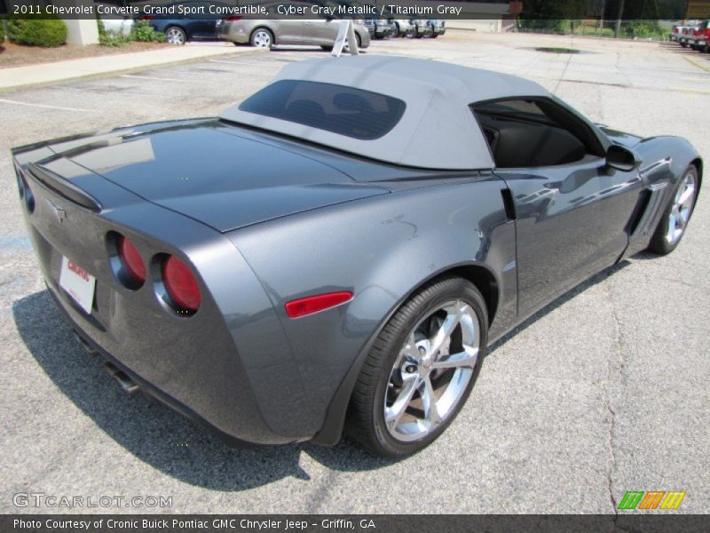  2011 Corvette Grand Sport Convertible Cyber Gray Metallic
