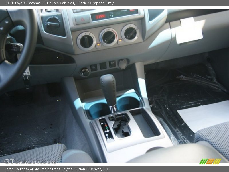 Black / Graphite Gray 2011 Toyota Tacoma TX Double Cab 4x4