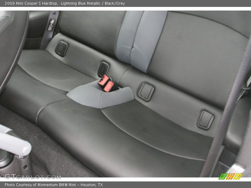 Lightning Blue Metallic / Black/Grey 2009 Mini Cooper S Hardtop