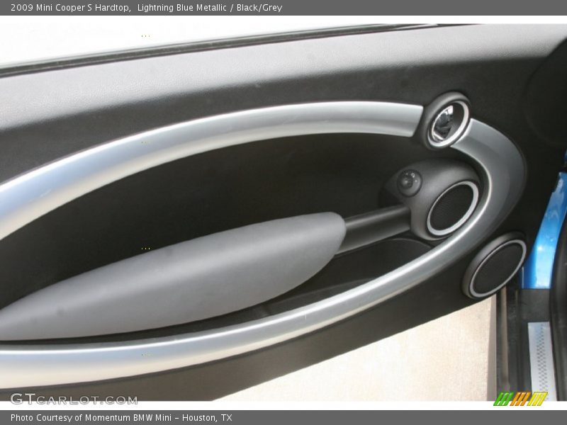 Lightning Blue Metallic / Black/Grey 2009 Mini Cooper S Hardtop