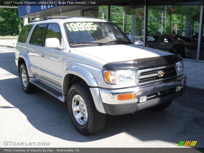 Beige Pearl Metallic / Oak 1997 Toyota 4Runner Limited 4x4