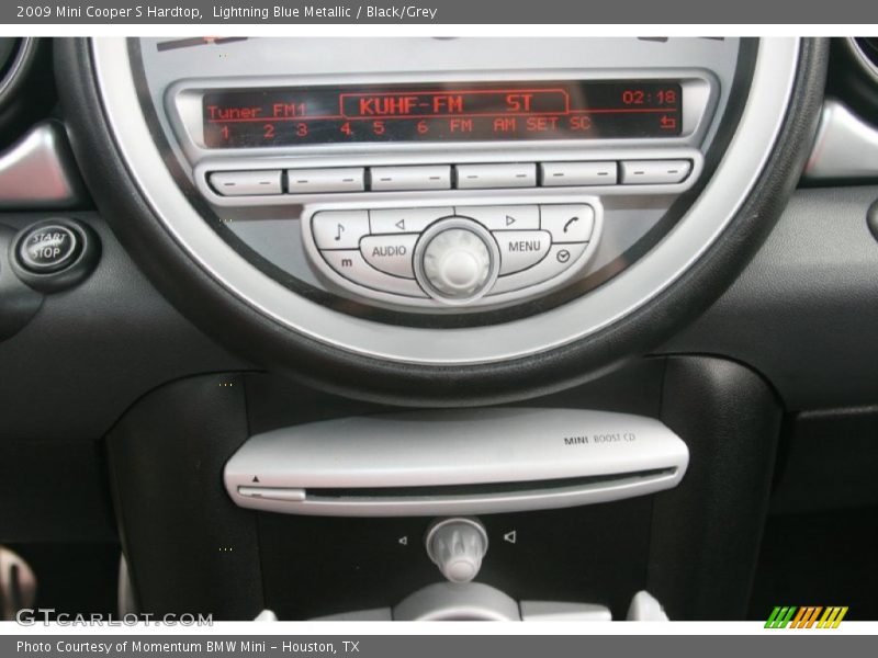Lightning Blue Metallic / Black/Grey 2009 Mini Cooper S Hardtop