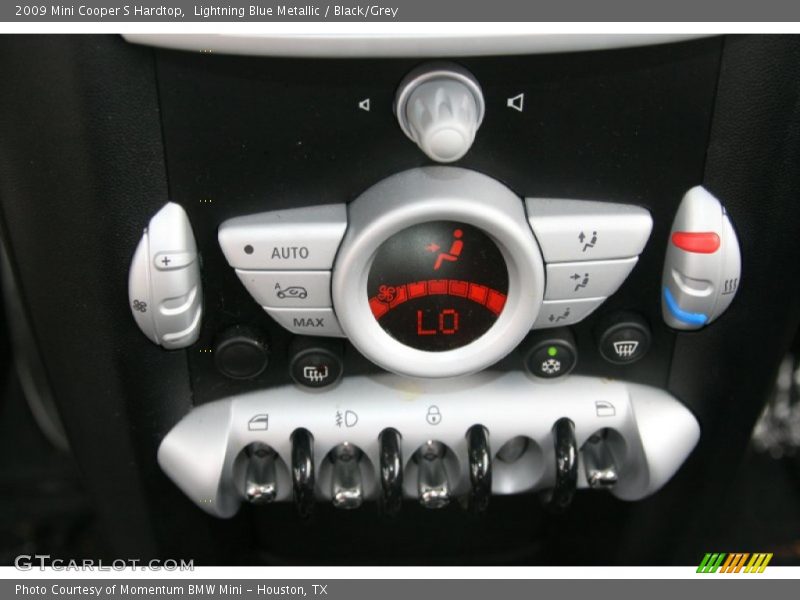 Lightning Blue Metallic / Black/Grey 2009 Mini Cooper S Hardtop