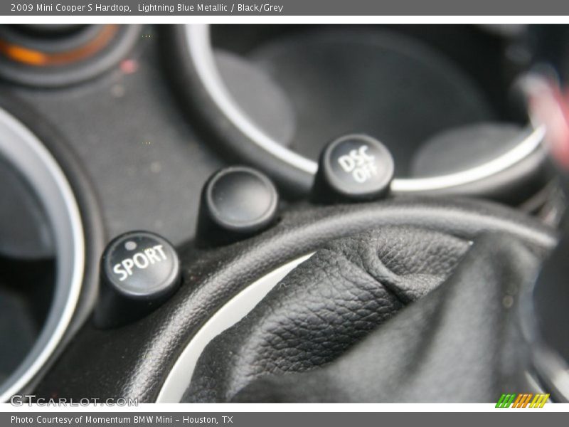 Lightning Blue Metallic / Black/Grey 2009 Mini Cooper S Hardtop