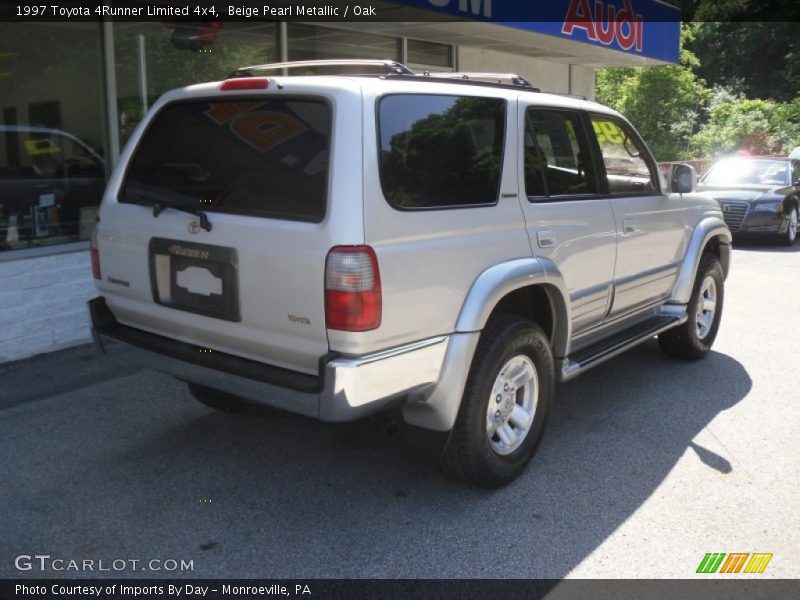 Beige Pearl Metallic / Oak 1997 Toyota 4Runner Limited 4x4