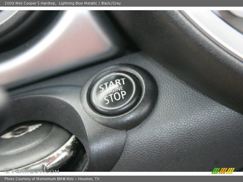 Lightning Blue Metallic / Black/Grey 2009 Mini Cooper S Hardtop