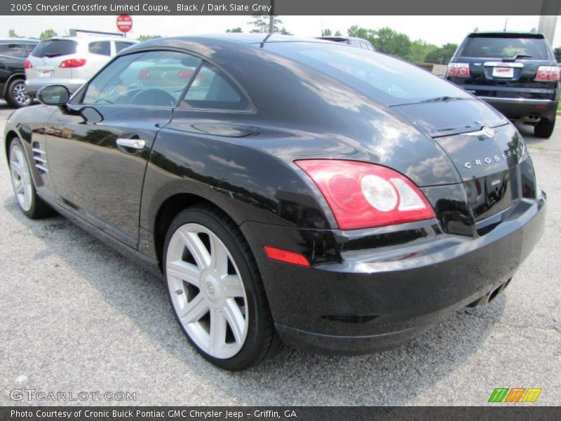 Black / Dark Slate Grey 2005 Chrysler Crossfire Limited Coupe