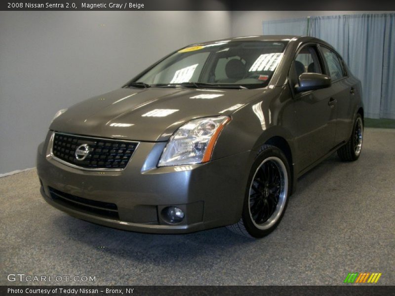 Magnetic Gray / Beige 2008 Nissan Sentra 2.0