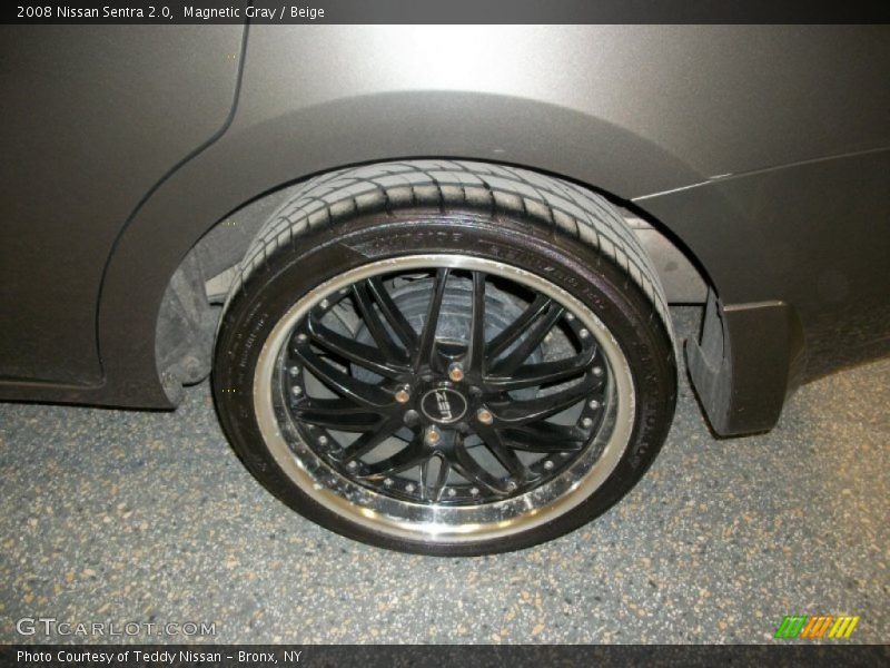 Magnetic Gray / Beige 2008 Nissan Sentra 2.0