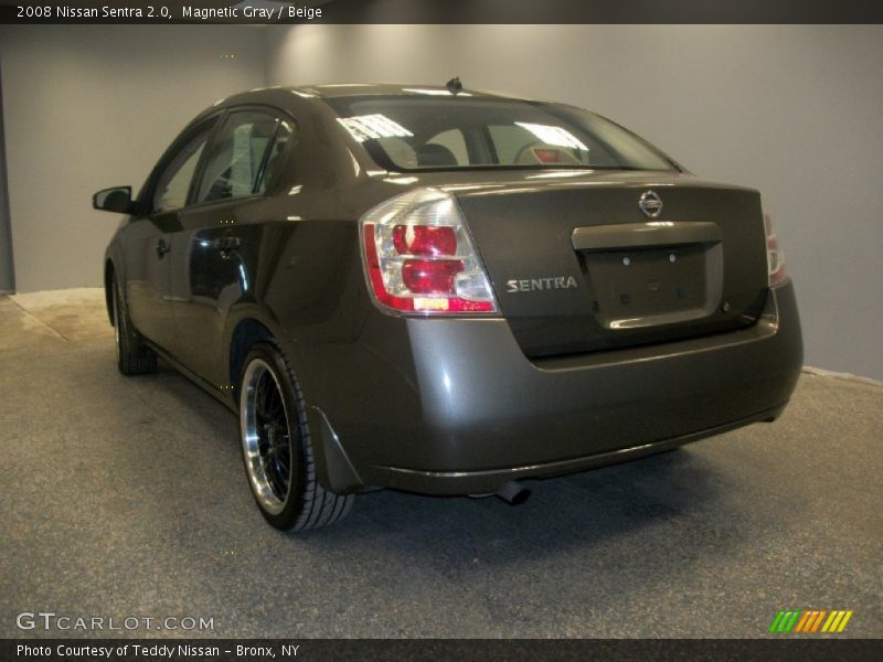 Magnetic Gray / Beige 2008 Nissan Sentra 2.0