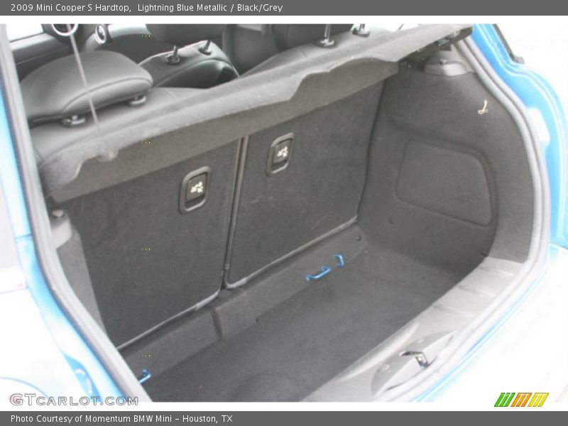 Lightning Blue Metallic / Black/Grey 2009 Mini Cooper S Hardtop