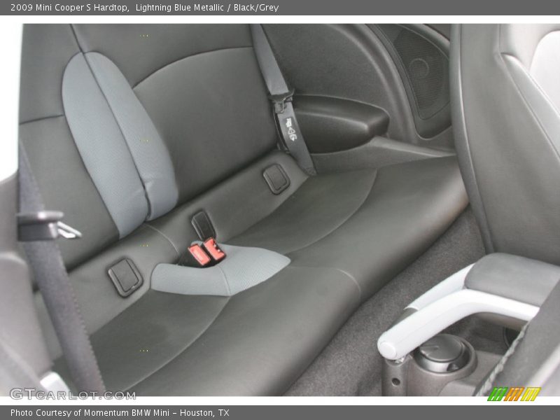 Lightning Blue Metallic / Black/Grey 2009 Mini Cooper S Hardtop