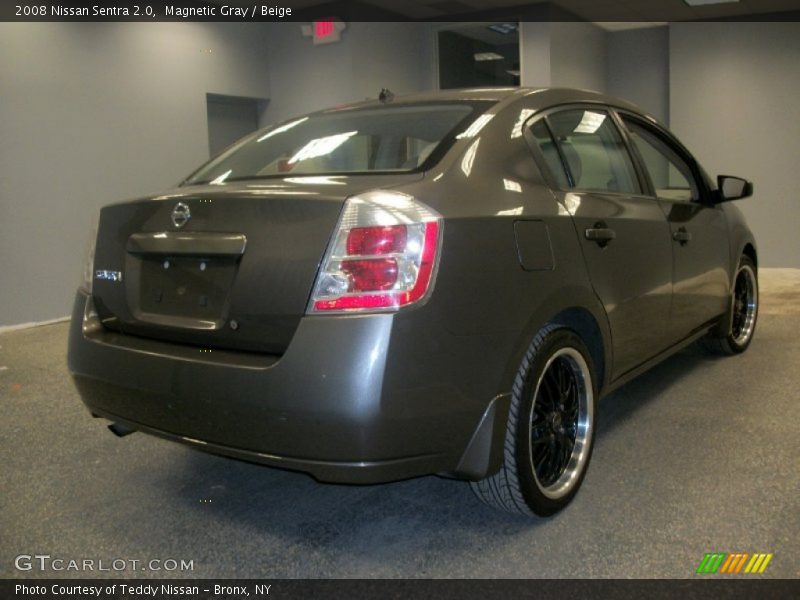 Magnetic Gray / Beige 2008 Nissan Sentra 2.0