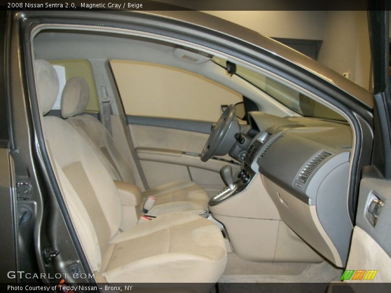 Magnetic Gray / Beige 2008 Nissan Sentra 2.0