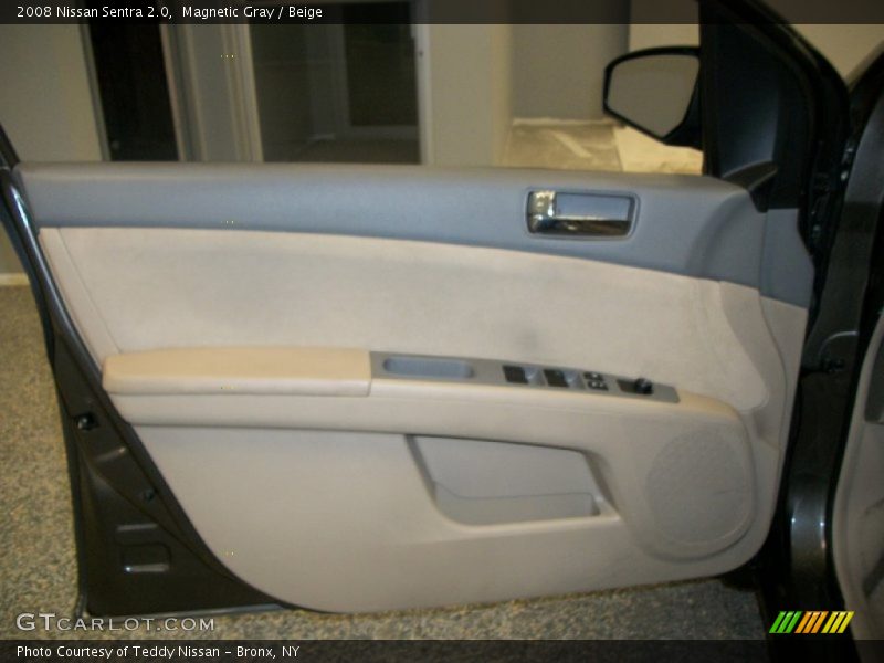 Magnetic Gray / Beige 2008 Nissan Sentra 2.0