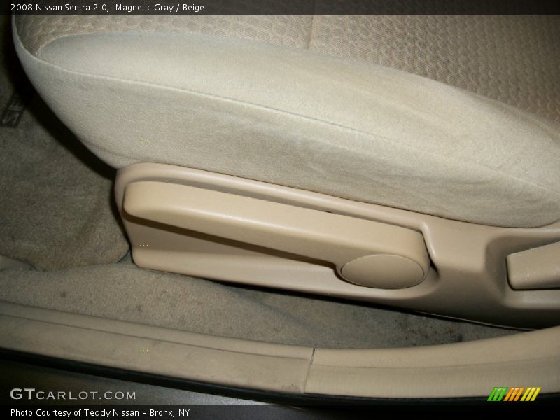 Magnetic Gray / Beige 2008 Nissan Sentra 2.0