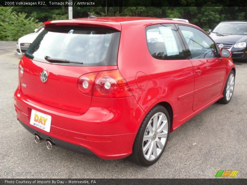 Tornado Red / Anthracite 2008 Volkswagen R32