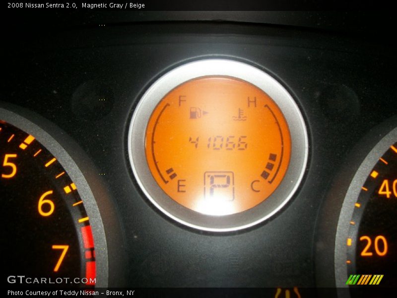 Magnetic Gray / Beige 2008 Nissan Sentra 2.0