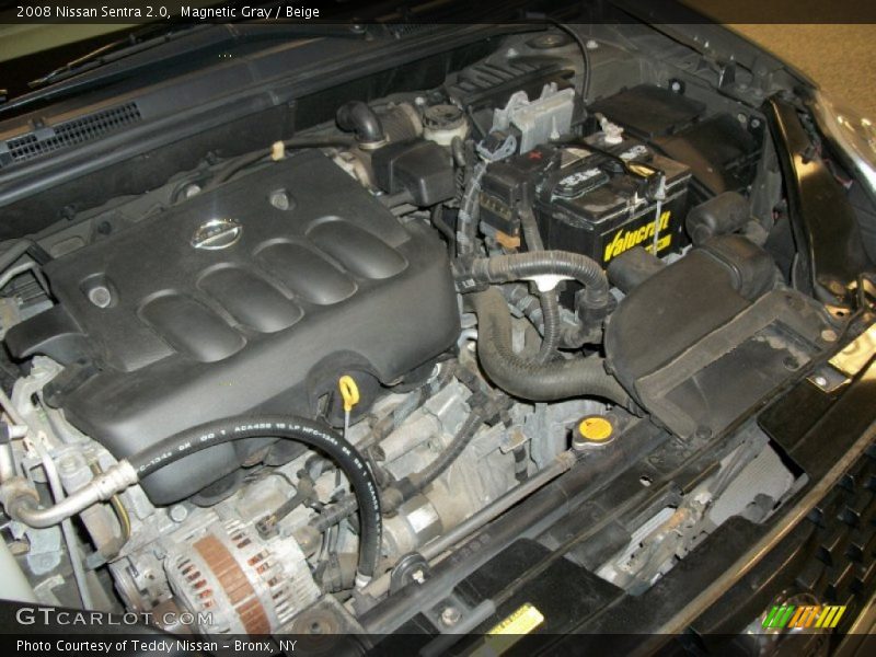 Magnetic Gray / Beige 2008 Nissan Sentra 2.0