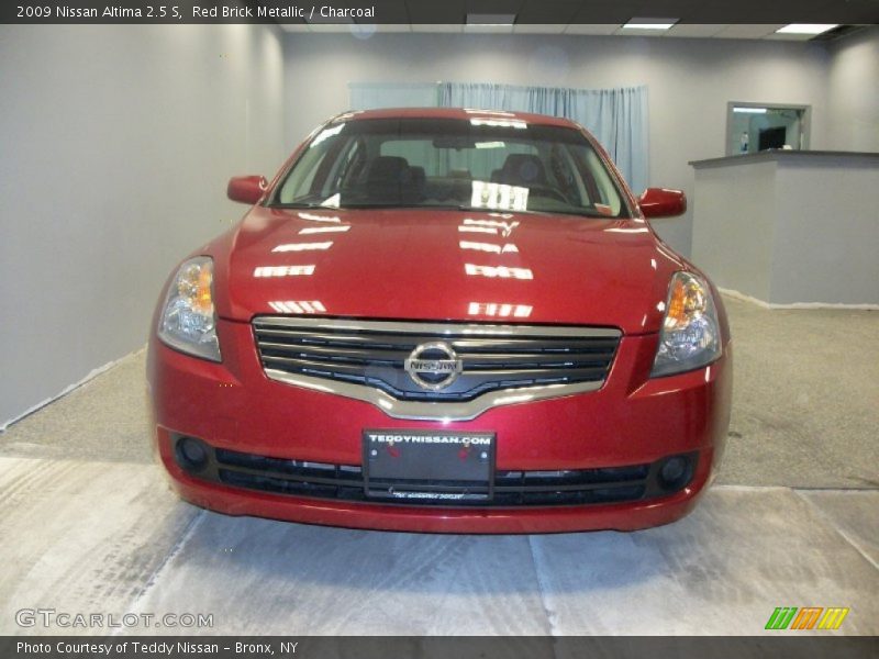 Red Brick Metallic / Charcoal 2009 Nissan Altima 2.5 S