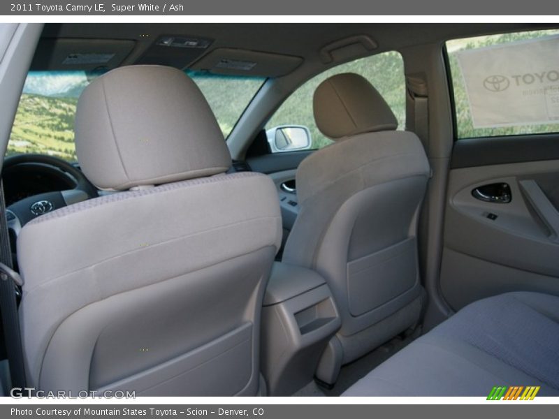 Super White / Ash 2011 Toyota Camry LE