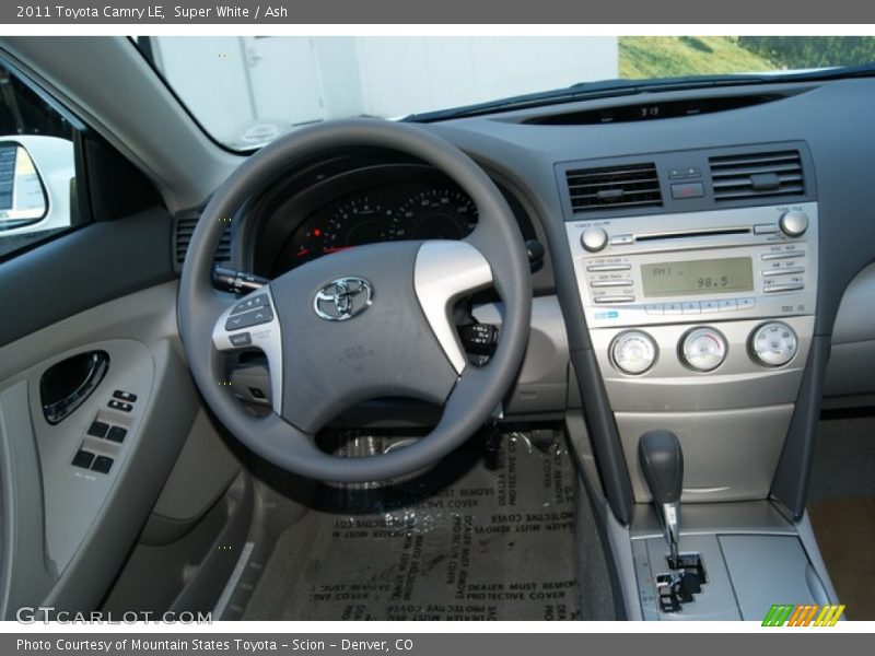 Super White / Ash 2011 Toyota Camry LE
