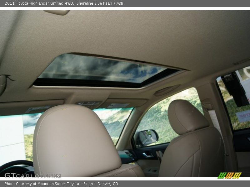 Shoreline Blue Pearl / Ash 2011 Toyota Highlander Limited 4WD