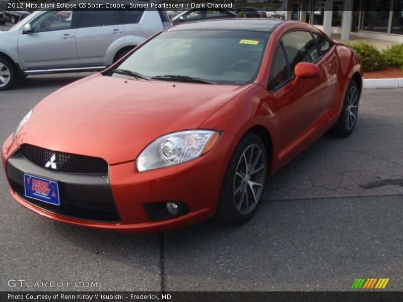 Sunset Pearlescent / Dark Charcoal 2012 Mitsubishi Eclipse GS Sport Coupe