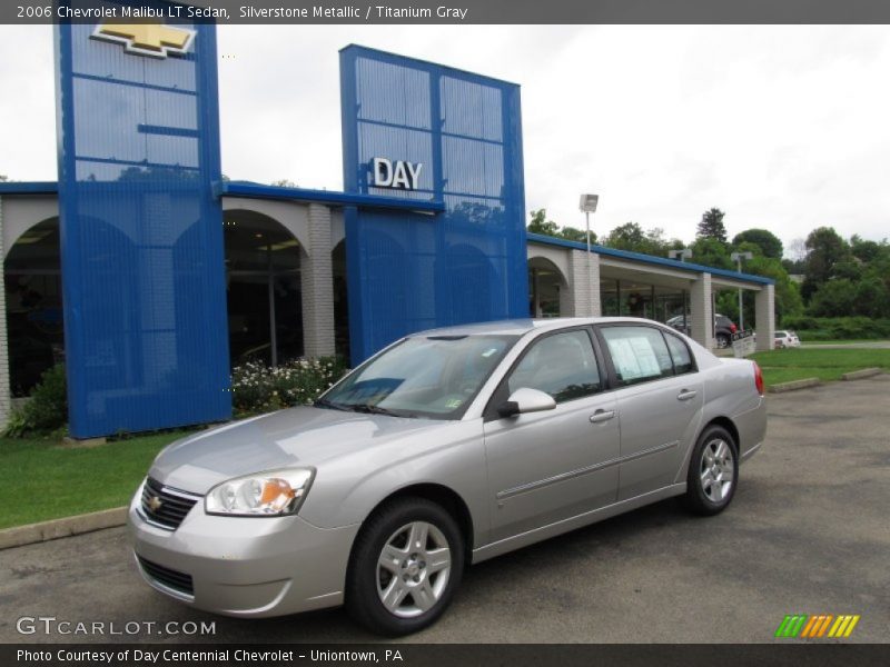 Silverstone Metallic / Titanium Gray 2006 Chevrolet Malibu LT Sedan