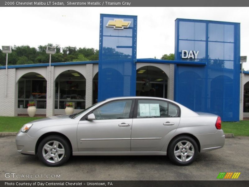 Silverstone Metallic / Titanium Gray 2006 Chevrolet Malibu LT Sedan
