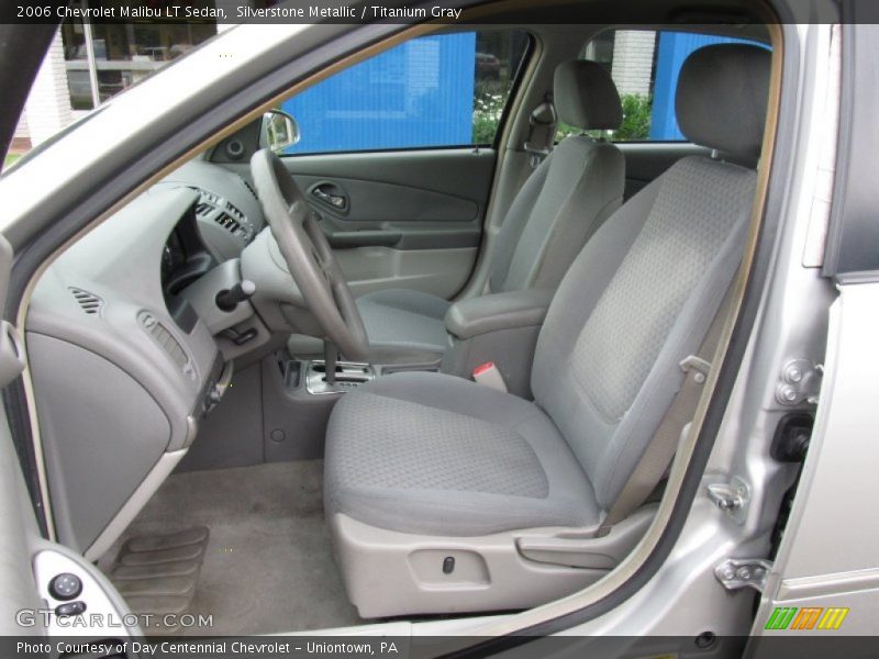 Silverstone Metallic / Titanium Gray 2006 Chevrolet Malibu LT Sedan