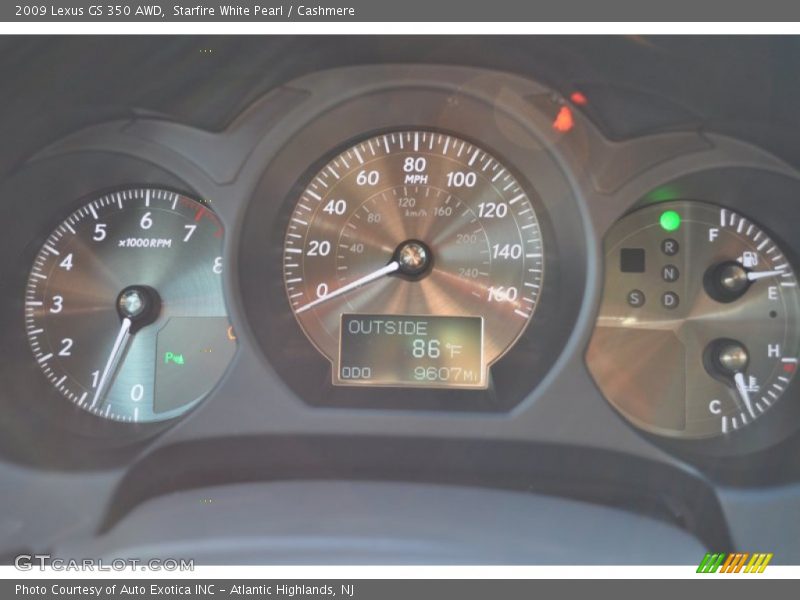  2009 GS 350 AWD 350 AWD Gauges