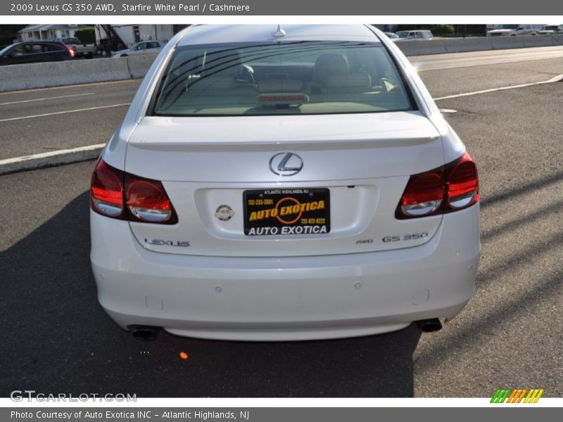 Starfire White Pearl / Cashmere 2009 Lexus GS 350 AWD