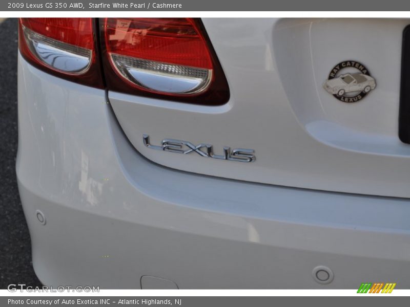 Starfire White Pearl / Cashmere 2009 Lexus GS 350 AWD