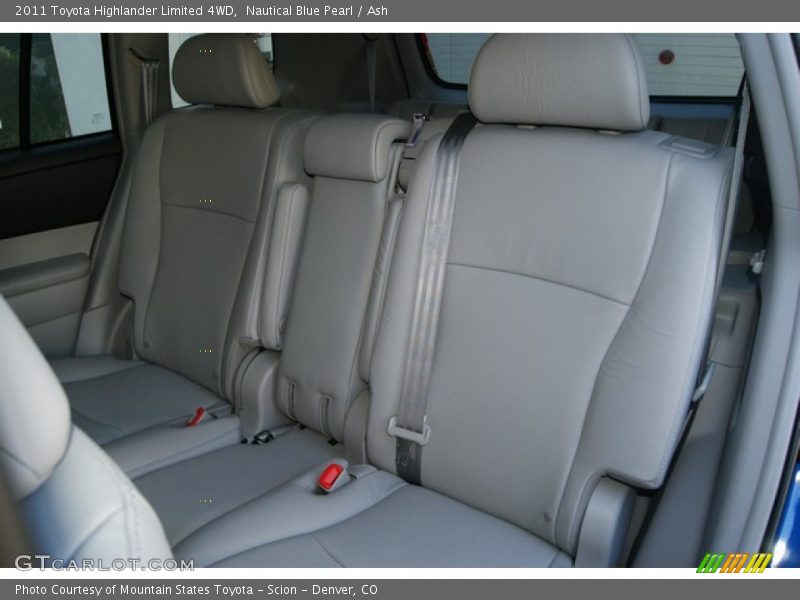 Nautical Blue Pearl / Ash 2011 Toyota Highlander Limited 4WD