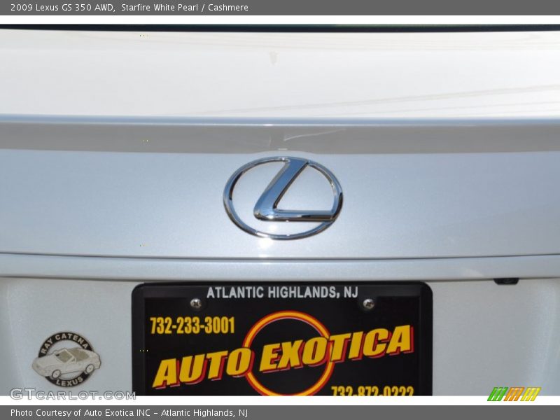 Starfire White Pearl / Cashmere 2009 Lexus GS 350 AWD