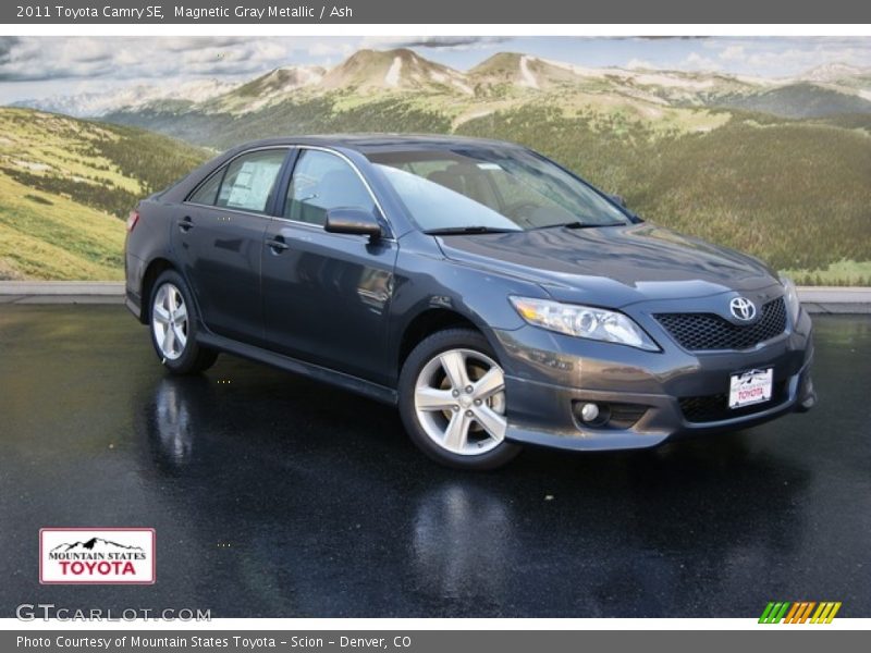 Magnetic Gray Metallic / Ash 2011 Toyota Camry SE