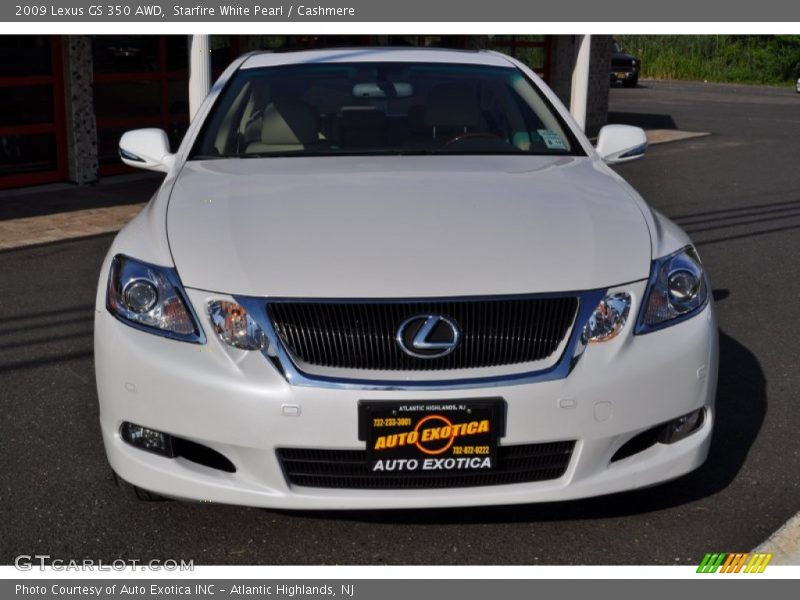 Starfire White Pearl / Cashmere 2009 Lexus GS 350 AWD